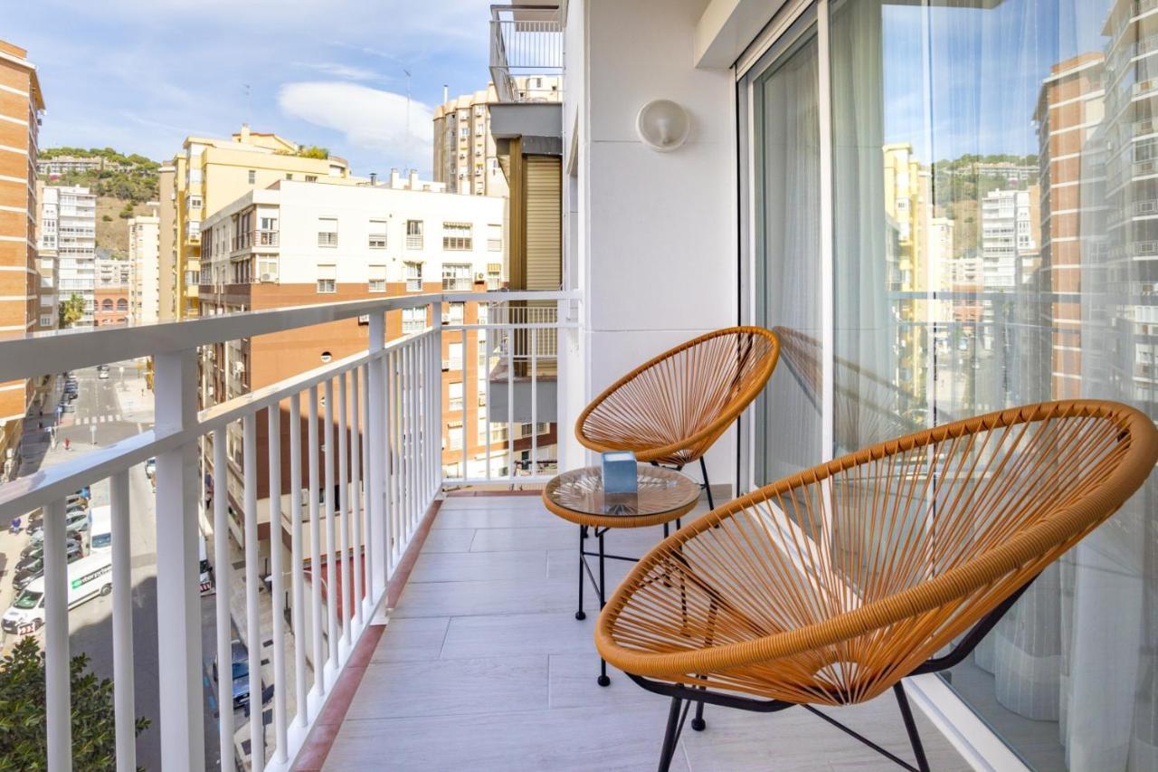 Livemalaga Modern&Vintage Malagueta Lägenhet Exteriör bild