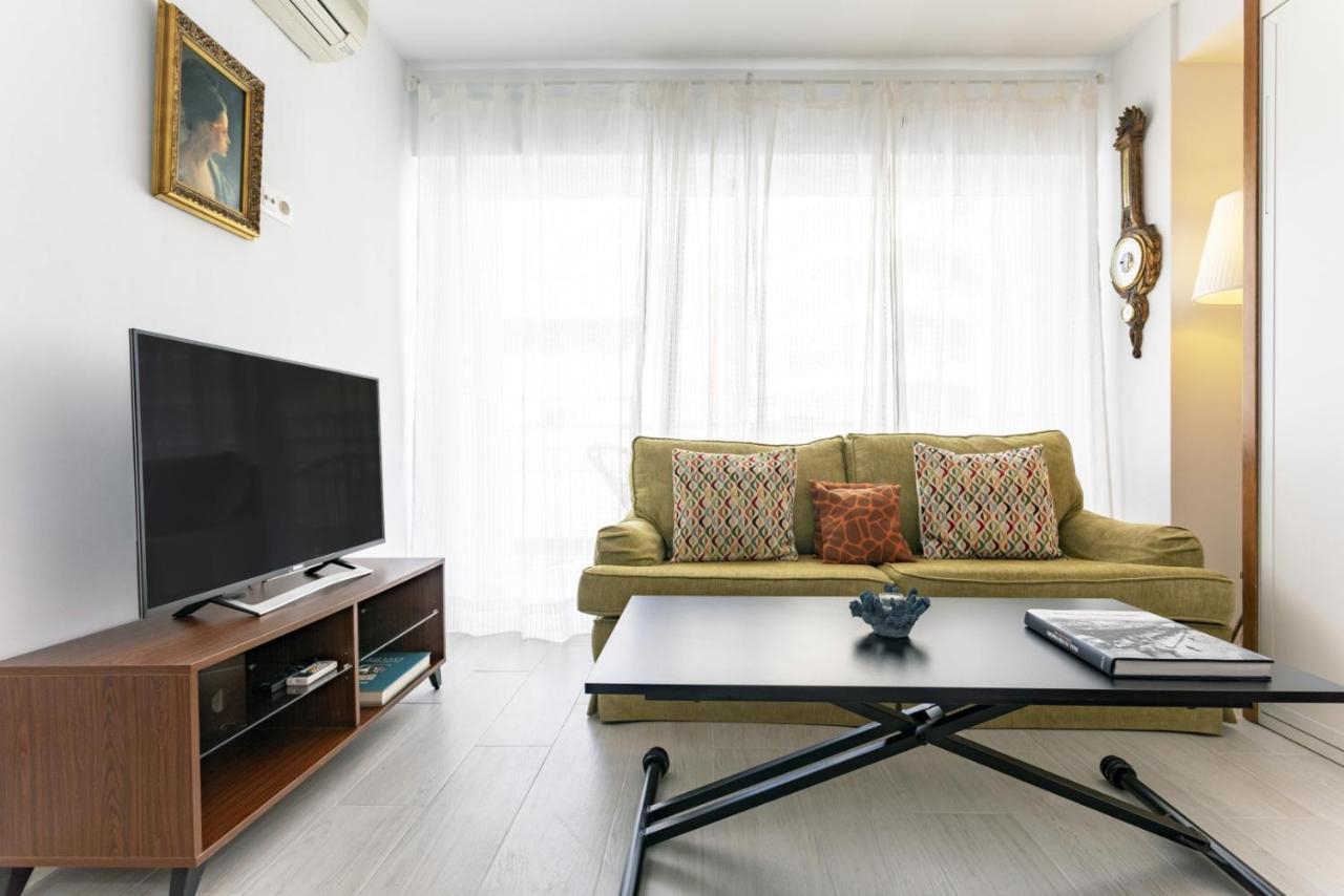 Livemalaga Modern&Vintage Malagueta Lägenhet Exteriör bild